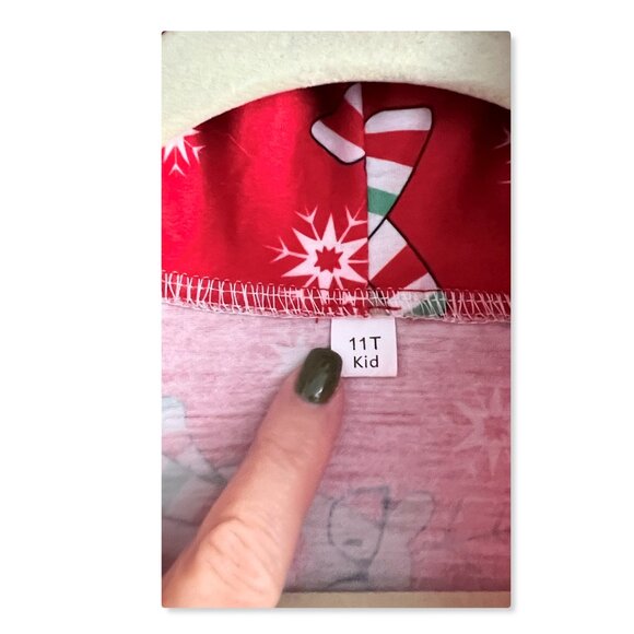 Matching Family Pajamas Reindeer Antler Zipper Onesie RED SZ 11T / KID - Picture 11 of 14